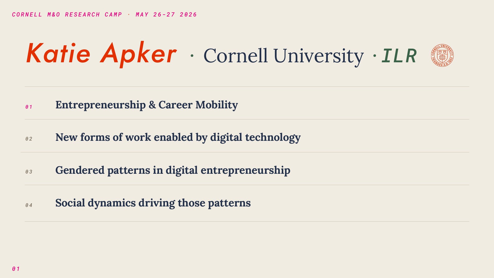 Research camp slide 1 of 32